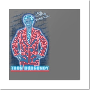 Tron Burgundy Posters and Art